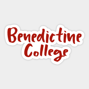 Benedictine College Sticker